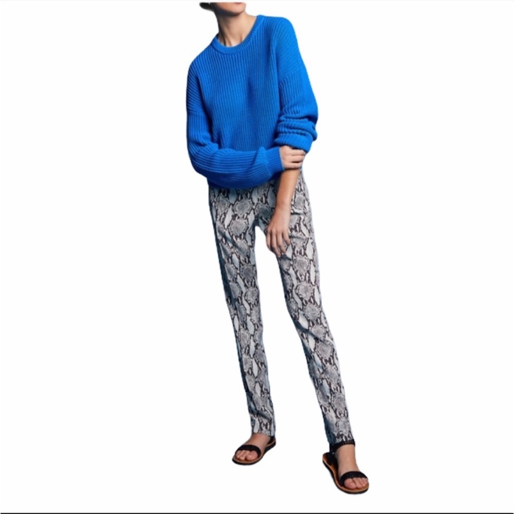 A.L.C. Python Print Pants Size 2 - image 4